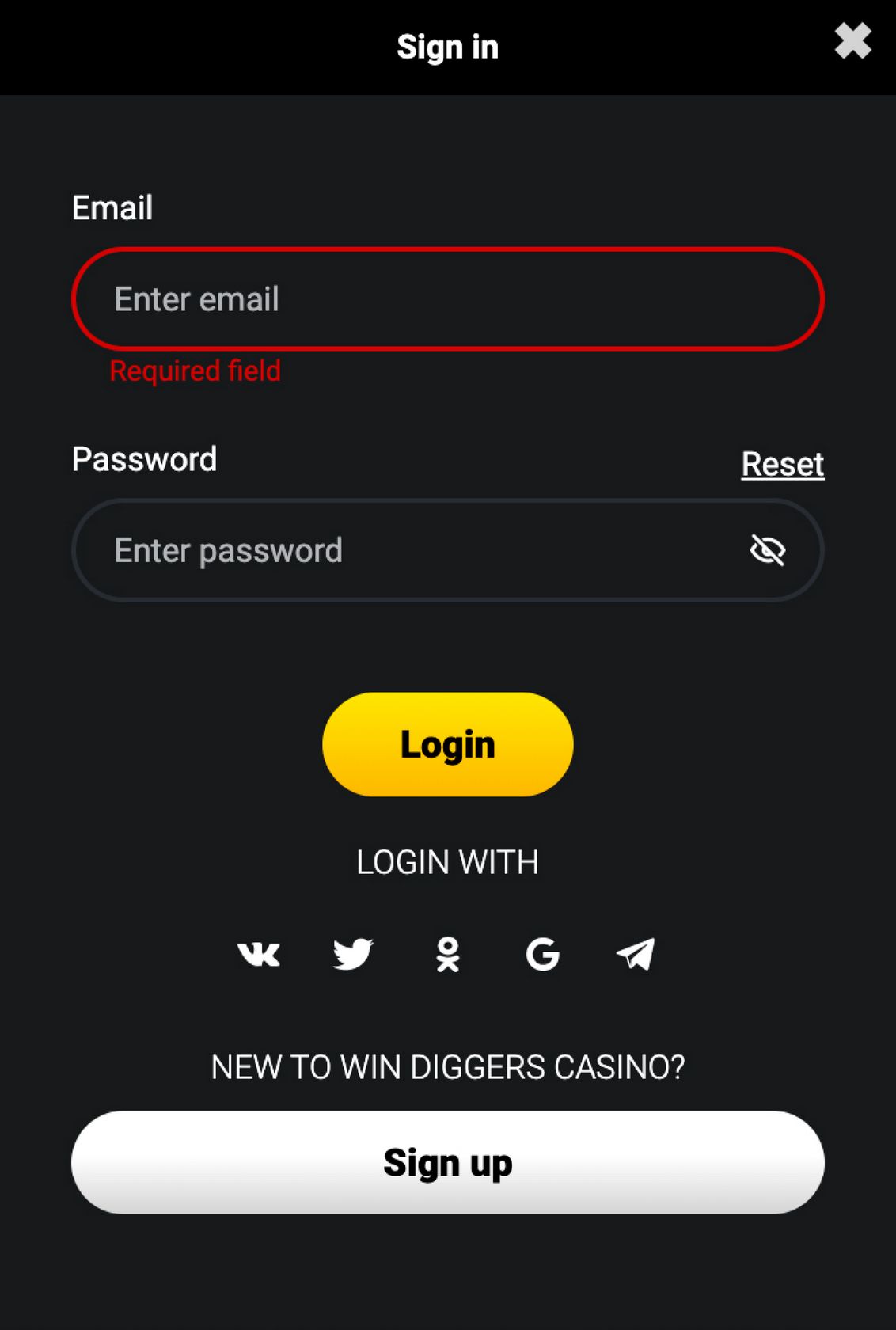 Win Diggers Casino Win Diggers Casino