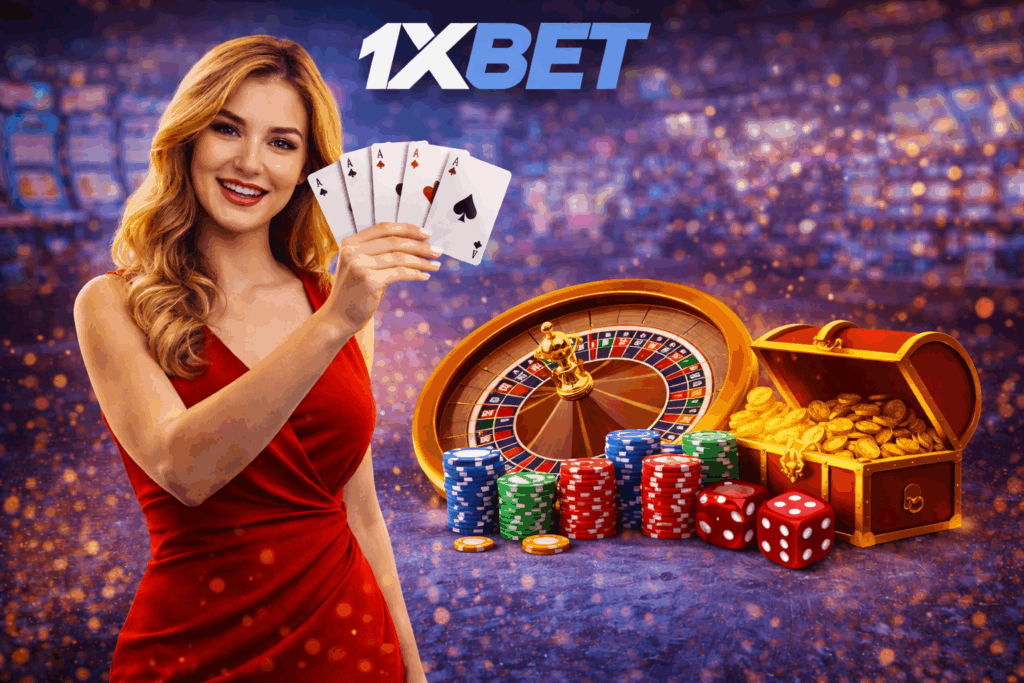 Живое казино 1xbet в Кыргызстане играй и выигрывай!